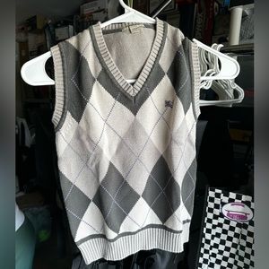 Youth Burberry Pullover Vest 128cm)